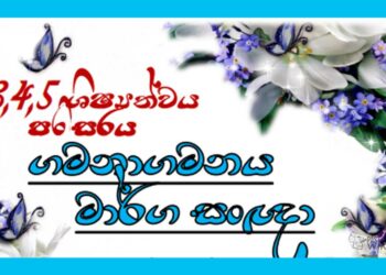 Grade 05 Environment | Road Signs