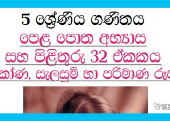 Grade 05 Mathematics | Unit 32 | Textbook Exercises