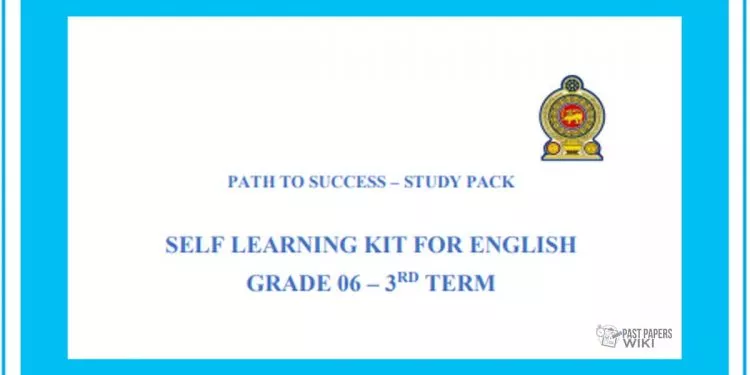 Grade 06 Study Pack – English