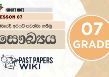 Let us Learn Correct Posture | Grade 07 Health | Lesson 07