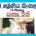 Grade 08 Sinhala Unit 13 | Wakya Riithi