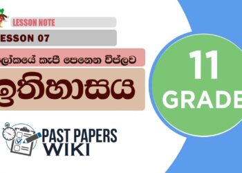 Lokaye Kepi Penena Viplawa | Grade 11 History | Lesson 07