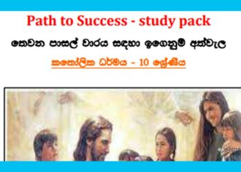 Grade 10 Study Pack – Catholicism (03)