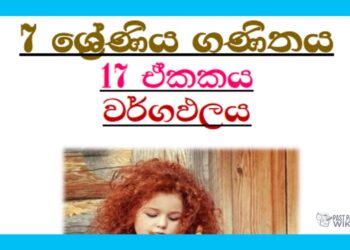 Grade 07 Mathematics Unit 17 | AREA