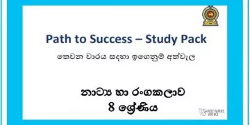 Grade 08 Study Pack – Drama