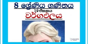 Grade 08 Mathematics Unit 19 | AREA