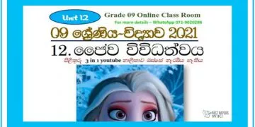 Grade 09 Science Unit 12 | Bio Diversity