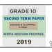Grade 10 Business and Accounting Studies 2nd Term Test Paper 2019 English Medium – North Western Province