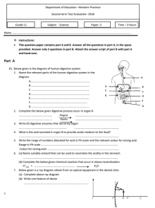 Grade 11 Science 2nd Term Test Paper 2018 English Medium - Western Province