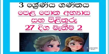 Grade 03 Mathematics Unit 27 | Textbook Exercises – Part 02