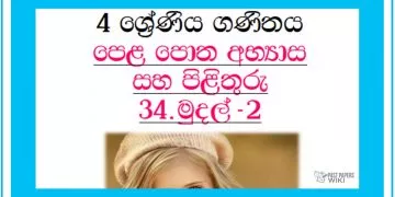 Grade 04 Mathematics Unit 34 | Textbook Exercises – Part 02