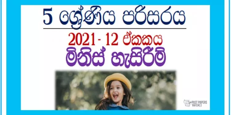 Grade 05 Environment Unit 12 | Minis Hesirim