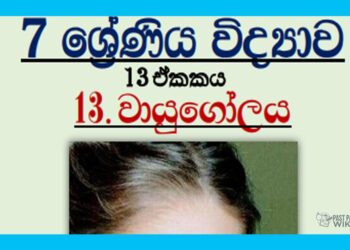 Grade 07 Science – Unit 13 | ATMOSPHERE