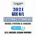 GCE O/L 2021 Design And Electronic Technology Model Papers with Marking Schemes