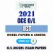 GCE O/L 2021 Information And Communication Technology Model Papers with Marking Schemes
