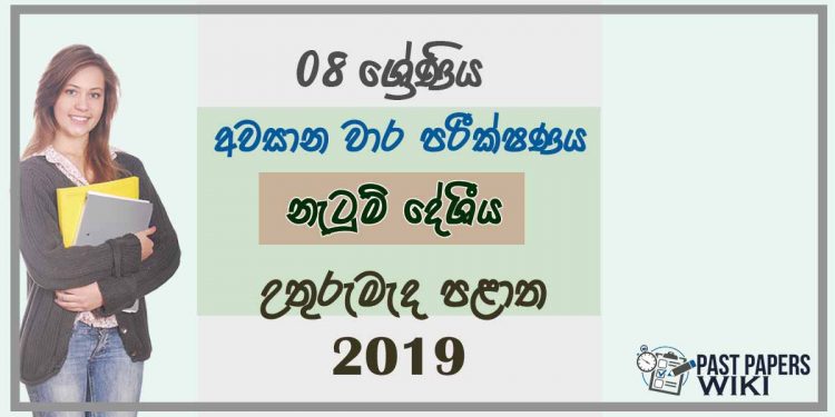 Grade 08 Dancing 3rd Term Test Paper 2019 Sinhala Medium - North Central Province
