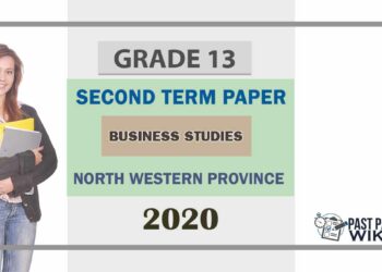 Grade 13 Business Studies 2nd Term Test Paper 2020 North Western Province