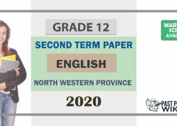 Grade 12 General English 2nd Term Test Paper With Answers 2020 North Western Province