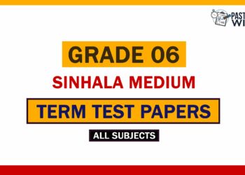 Grade 06 Sinhala Medium Term Test Papers - Past Papers WiKi