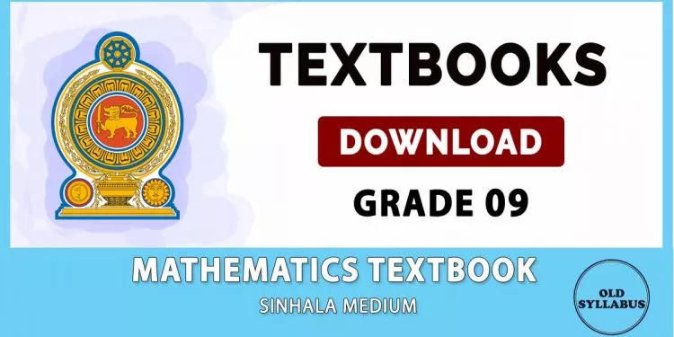 Grade 09 Mathematics textbook | Sinhala Medium – Old Syllabus