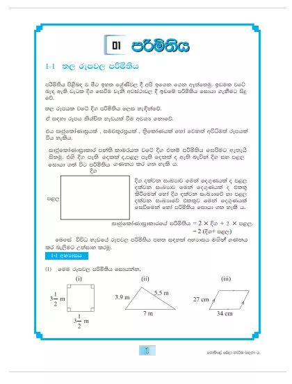Grade 10 Mathematics textbook | Sinhala Medium – Old Syllabus