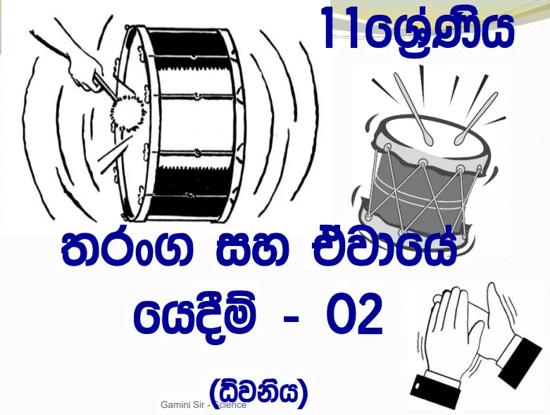 Tharanga Ha Ewaye Yedim - Grade 11 Science Lesson 04 | Short Note