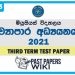 Musaeus College Business studies 3rd Term Test paper 2021 - Grade 13