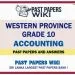 Western Province Grade 10 Accounting Past Papers - Sinhala Medium