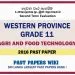 Western Province Grade 11 Agri And Food Technology Second Term Paper 2016 – Sinhala Medium