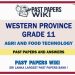 Western Province Grade 11 Agri And Food Technology Past Papers - Sinhala Medium