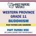 Western Province Grade 11 Buddhism Past Papers - Sinhala Medium