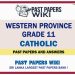 Western Province Grade 11 Catholic Past Papers - Sinhala Medium