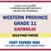 Western Province Grade 11 Catholic Second Term Paper 2018 – Sinhala Medium