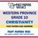 Western Province Grade 10 Christianity Past Papers - Sinhala Medium