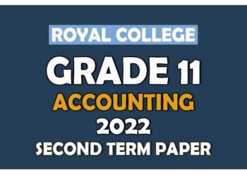 Royal College Grade 11 Business And Accounting Studies Second Term Paper 2022 Tamil Medium