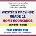 Western Province Grade 11 Home Economics Third Term Paper 2019 – Sinhala Medium