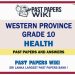 Western Province Grade 10 Health Past Papers - Sinhala Medium