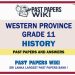 Western Province Grade 11 History Past Papers - Sinhala Medium