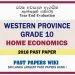 Western Province Grade 10 Home Economics Third Term Paper 2018 – Sinhala Medium