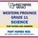 Western Province Grade 11 Science Past Papers - Sinhala Medium