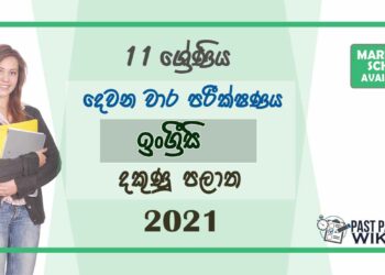 Southern Province Grade 11 English Language Second Term Paper With Answers 2021