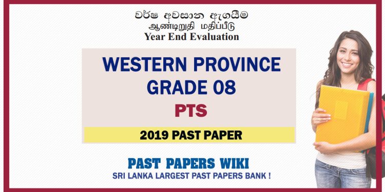 Western Province Grade 08 Practical And technical studies Third Term Past Paper 2019