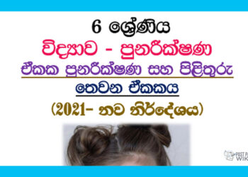 Grade 06 Science Revision Book | Unit 03