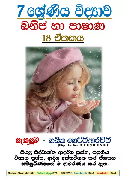 Grade 07 Science | Unit 18 - 2022