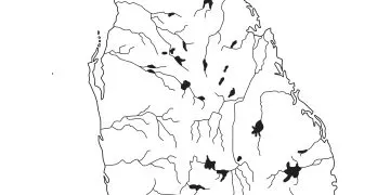 Empty Sri Lanka Map for Practice Ol History Map Marking in GCE OL Examination