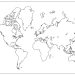 Empty World Map for Practice Ol History Map Marking in GCE OL Examination