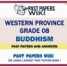 Western Province Grade 08 Buddhism Past Papers - Sinhala Medium