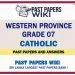 Western Province Grade 07 Catholic Past Papers - Sinhala Medium
