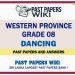 Western Province Grade 08 Dancing Past Papers - Sinhala Medium