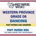 Western Province Grade 06 Dancing Past Papers - Sinhala Medium